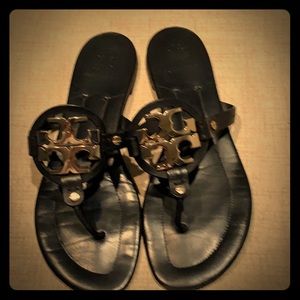Tory Burch Miller logo sandal